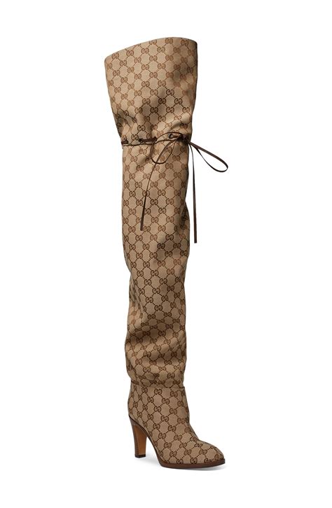 gucci division over the knee boots|Gucci thigh high boots sale.